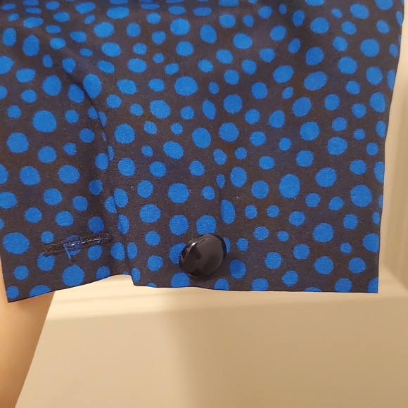 Eastex 90s vintage royal blue blouse - Picture 4 of 5